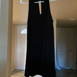 Black cocktail dress